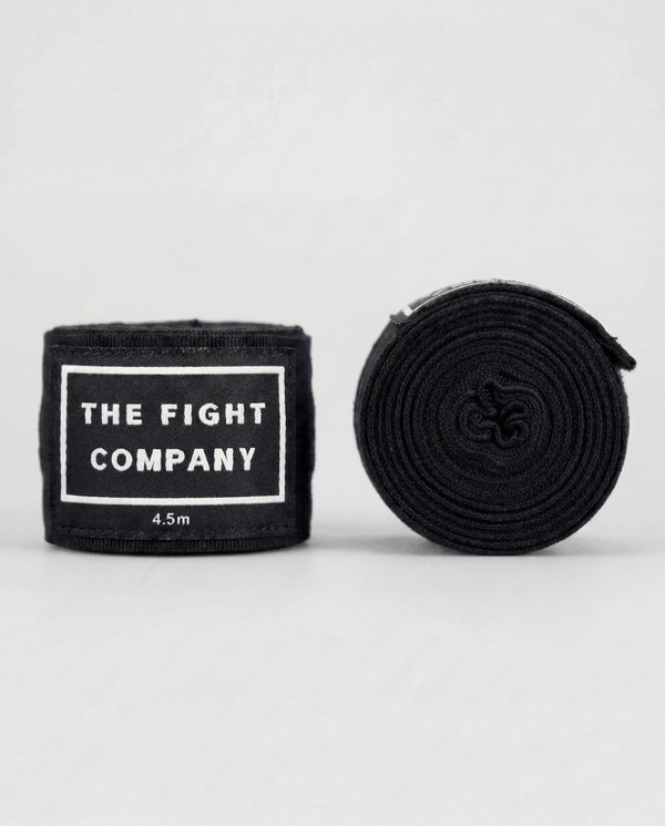 TFC Premium Hand Wraps - Black