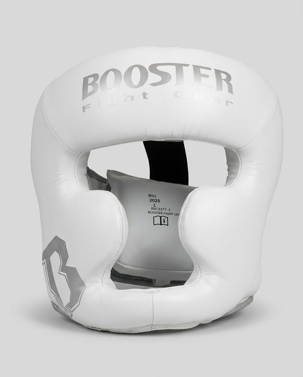 Booster Headguard BHG2 - White/Silver