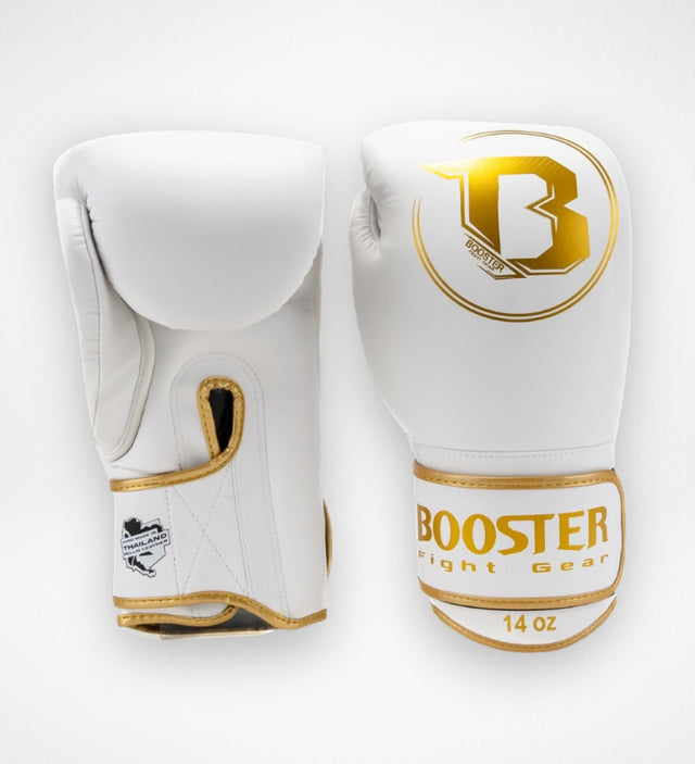 Booster Boxing Gloves PRO BGL VX4 - White/Gold