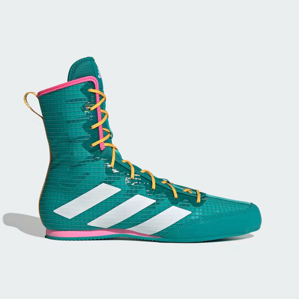 Adidas Boxing Shoes Box Hog 4 - Green/Orange/Pink