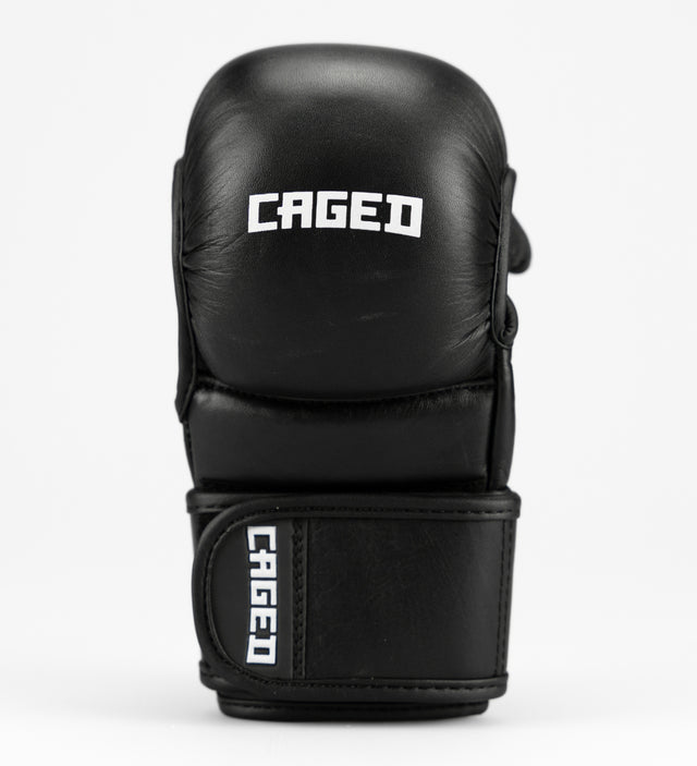 Caged MMA Gloves 'X Series' Sparring - Black/White