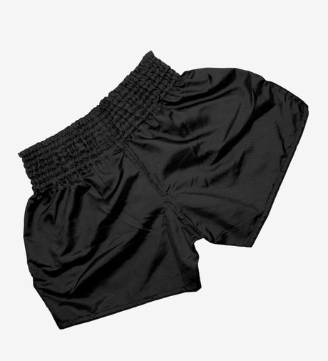 Muay Thai trenky Caged Classic – Černé/černé dámské