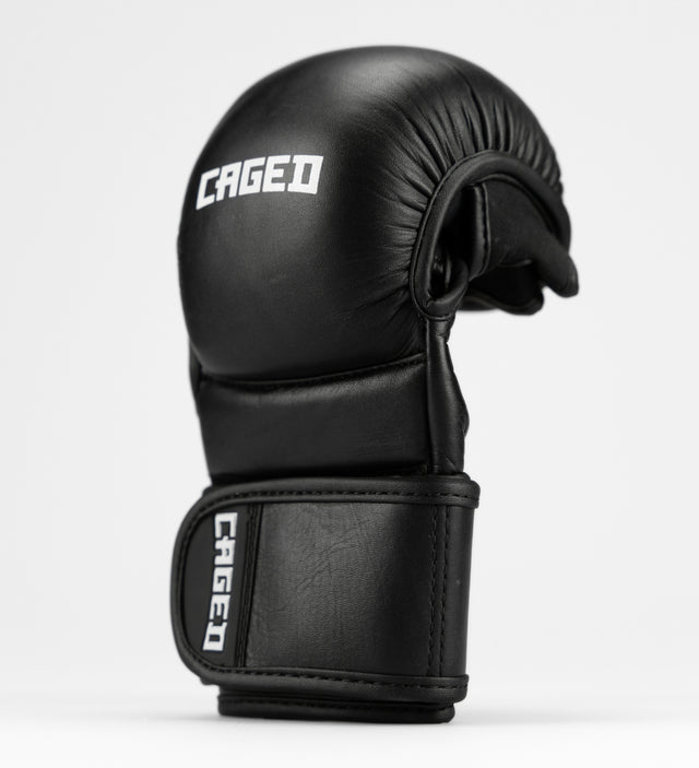 Caged MMA Gloves 'X Series' Sparring - Black/White