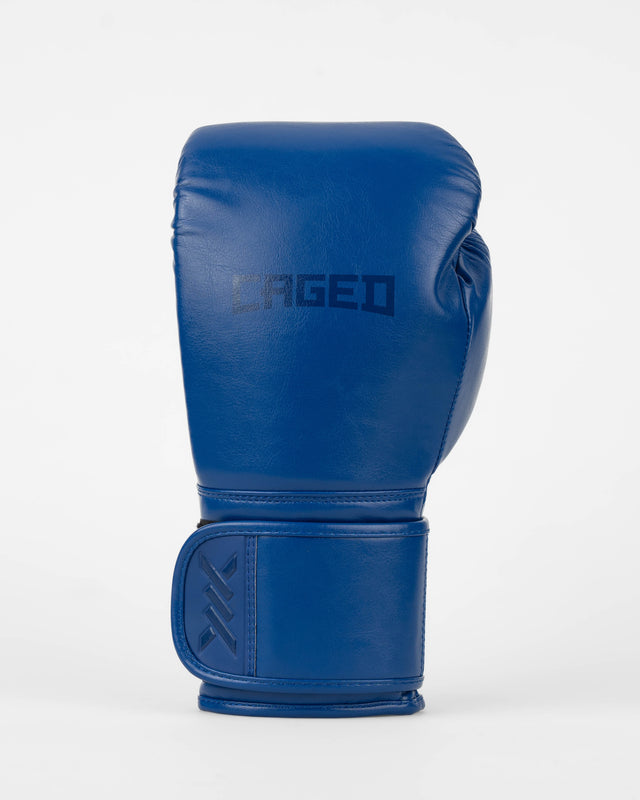 Caged Core Boxing Gloves - Blue/Blue
