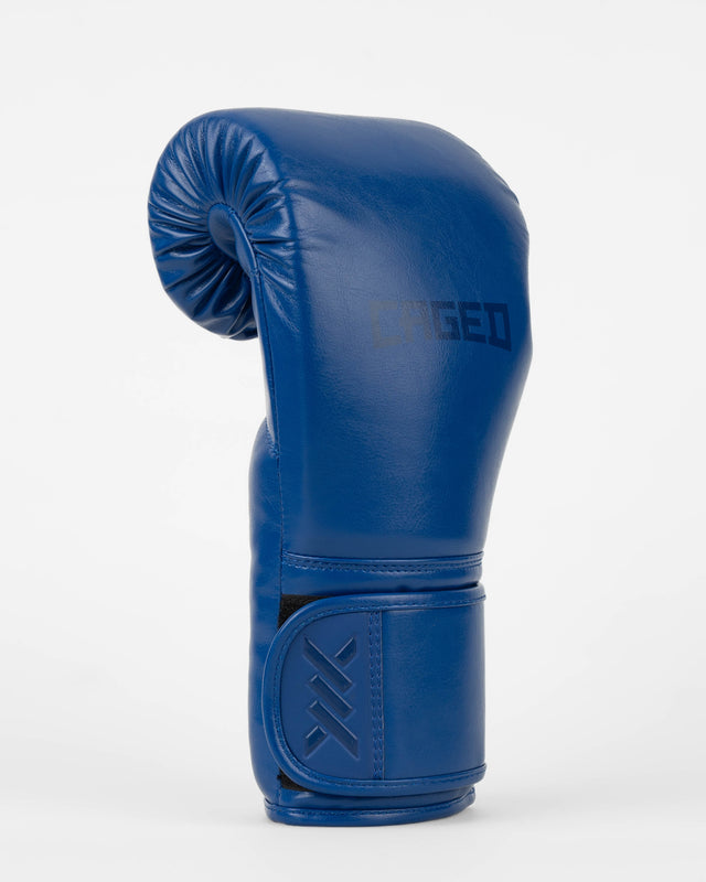 Caged Core Boxing Gloves - Blue/Blue