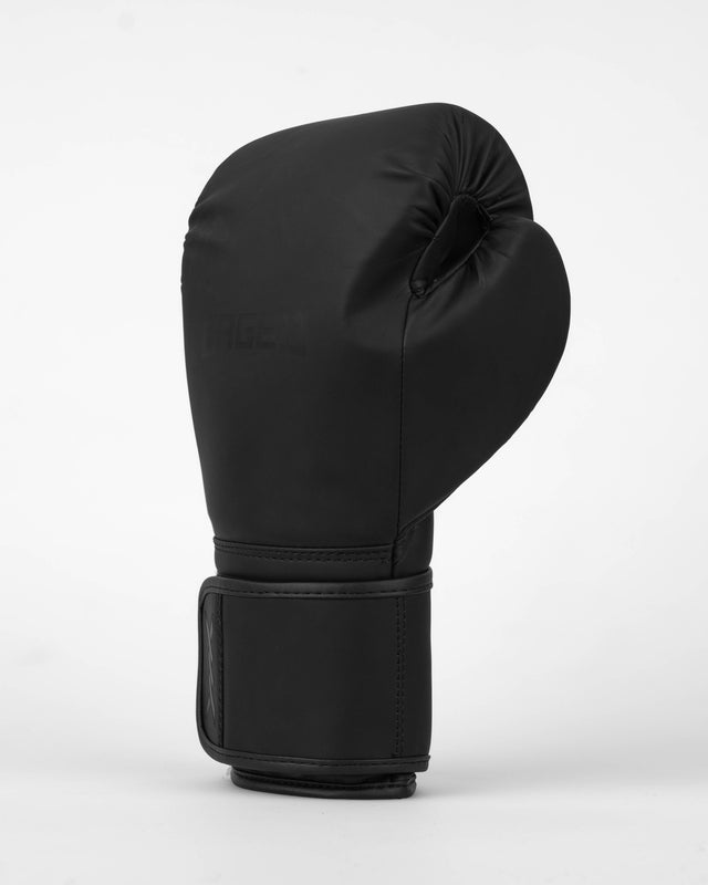 Caged Core Boxing Gloves - Matte Black