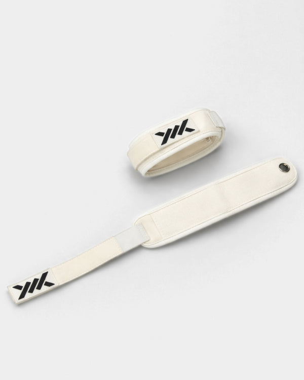 Caged Lockstrap – Lace-up Boxing Gloves Converter Straps - White