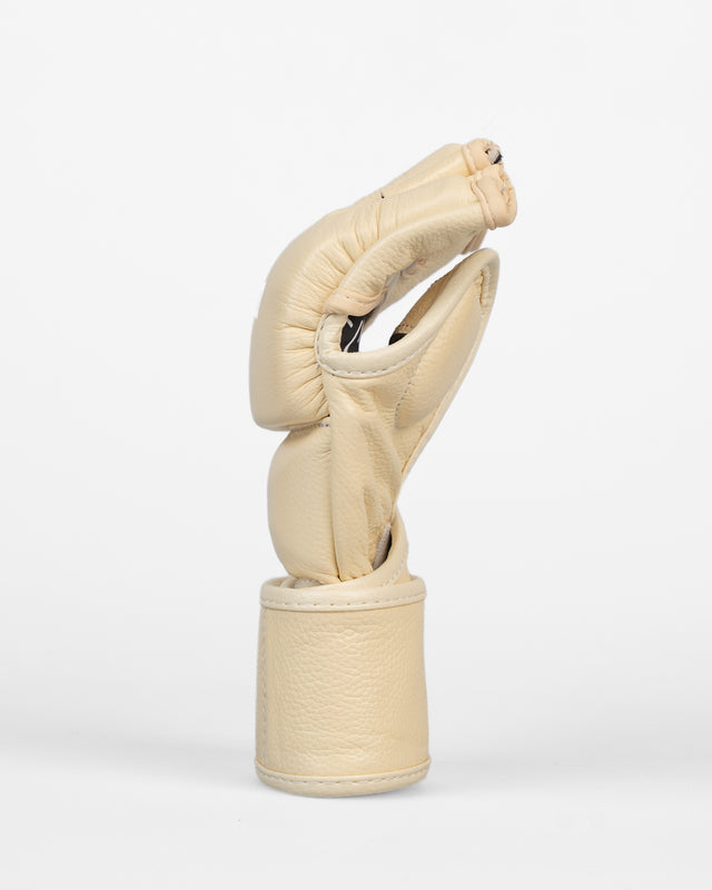 Caged MMA Gloves 'X' Series - Cream White