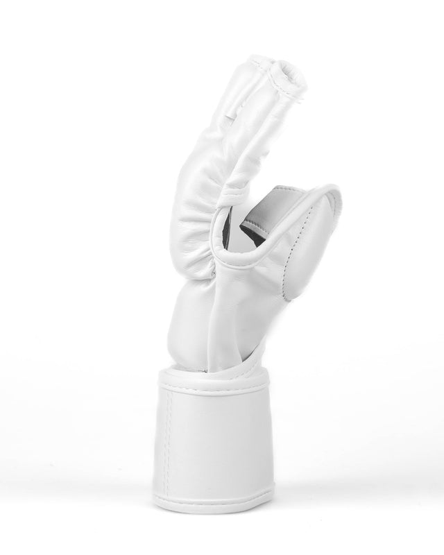 Caged MMA Gloves Shadow - White/White