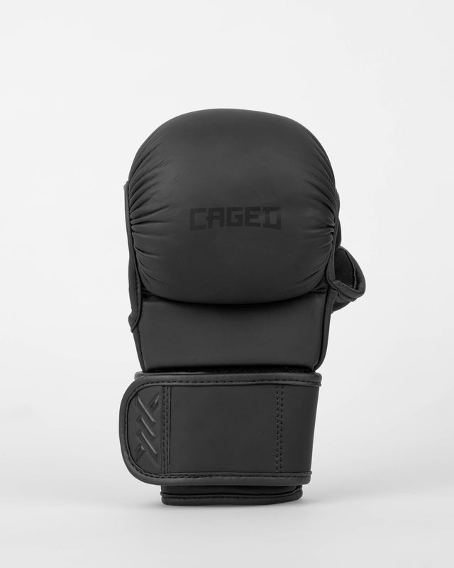 Caged MMA Sparring Shadow Gloves - Matte Black