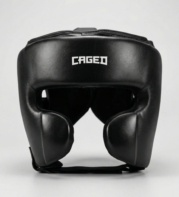 Caged 'X' Series Headguard - Black