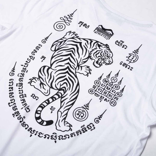Phantom Athletics T-Shirt Tiger Yant – White