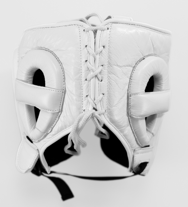 Caged 'X' Series Headguard - White