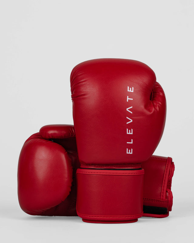 Elevate Prime Boxing Gloves Kids - Red/White
