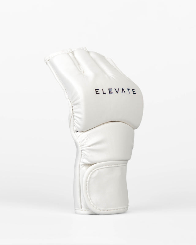 Elevate MMA Gloves Prime - White/Black