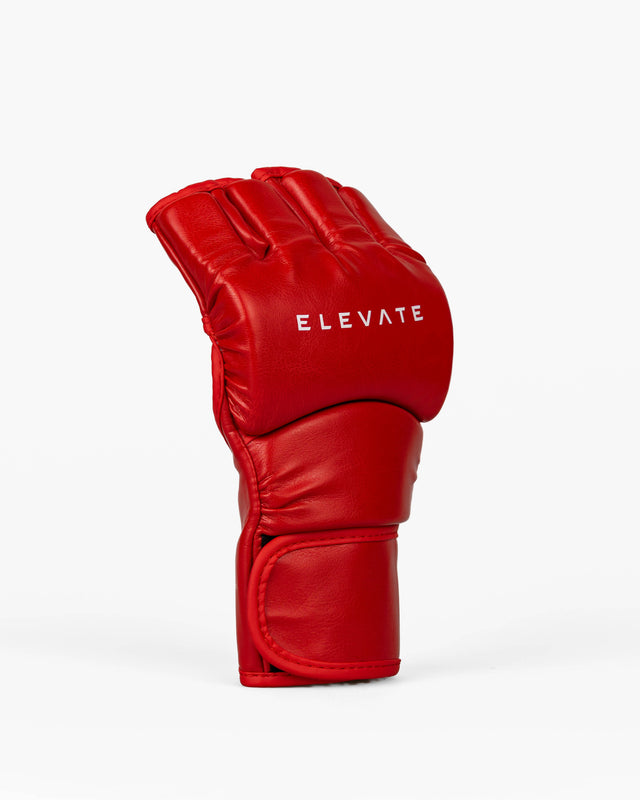 Elevate MMA Gloves Prime - Red/White