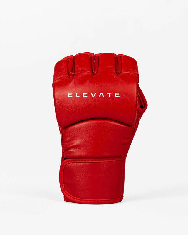 Elevate MMA Gloves Prime - Red/White