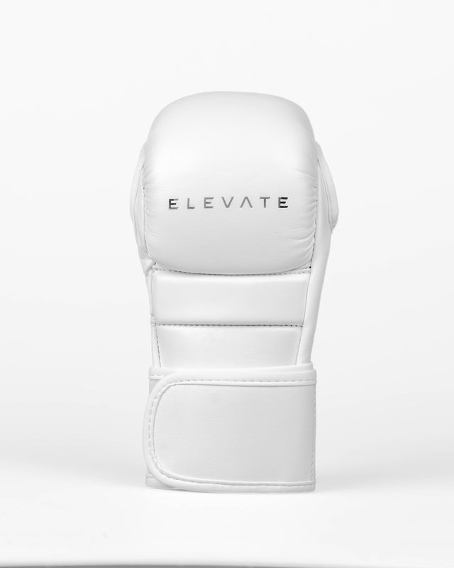 Elevate MMA Sparring Gloves Prime - White/Black
