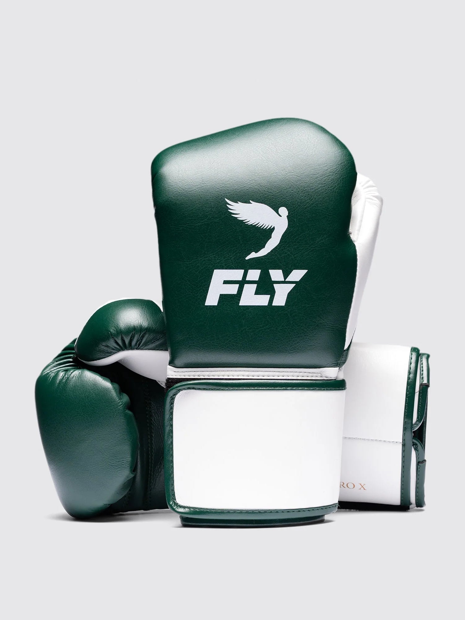 Fly Boxing Gloves Superloop Pro X 2 - Dark Green/White