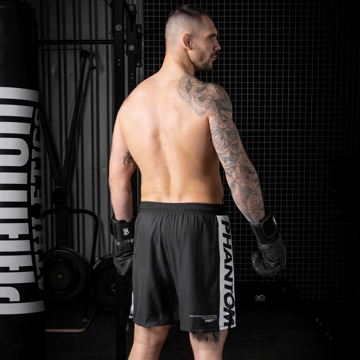 Phantom Athletics MMA Shorts EVO Apex - Zwart