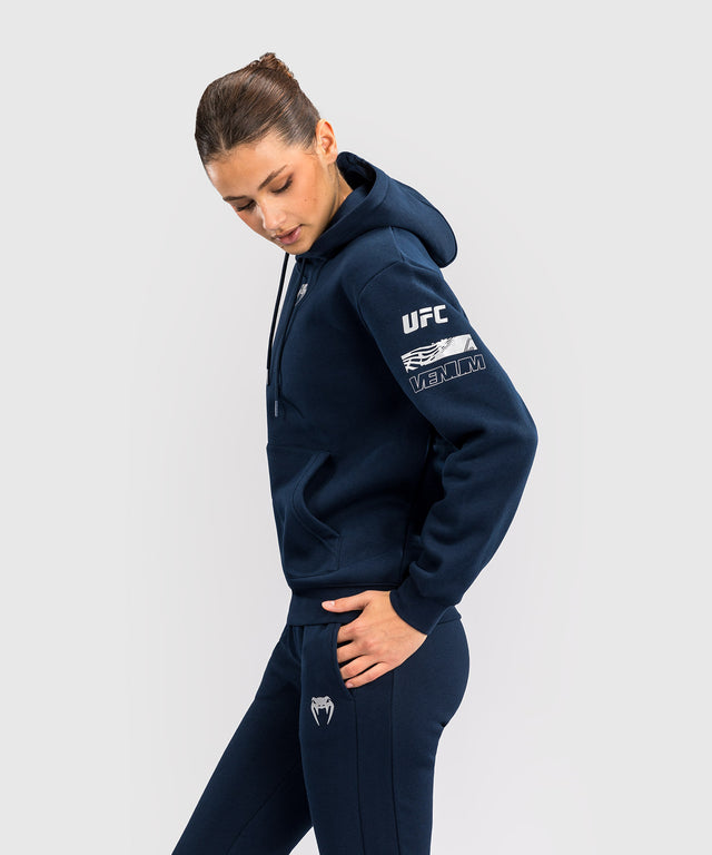 Venum UFC Hoodie Dam Fusion Fight Week – Marinblå