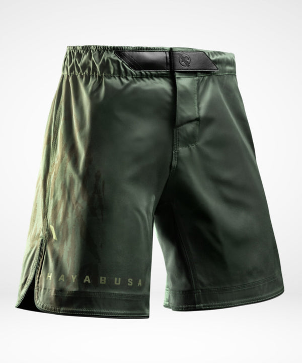 Hayabusa MMA Shorts Apex Long - Tactical Green