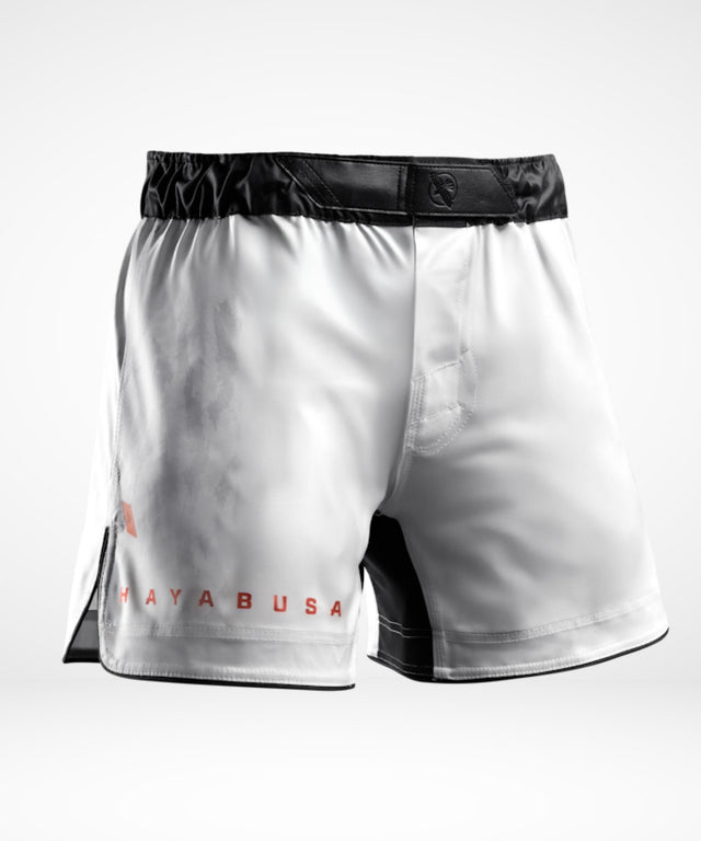 Hayabusa MMA Shorts Apex Mid - Off-White