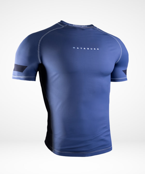 Hayabusa Core Short-Sleeve Rash Guard - Blue
