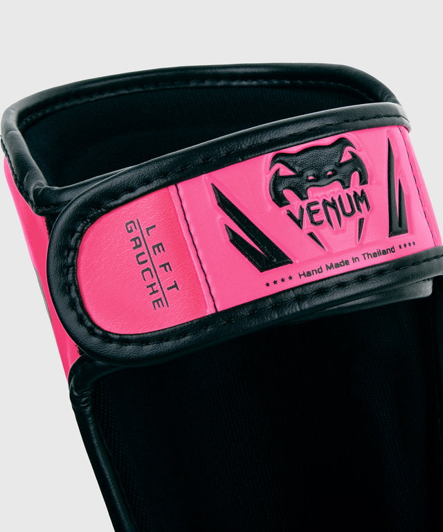 Venum Shin Guards Elite Kids – Neon Pink