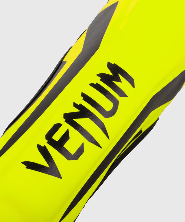 Venum Shin Guards Elite Kids – Neon Yellow