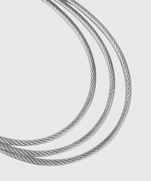 Venum Thunder Evo Skipping Rope - Silver