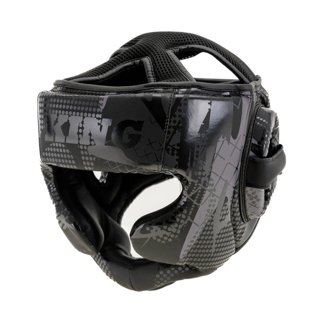 King Pro Boxing Headguard KPB/HG Shogun - Black/Black