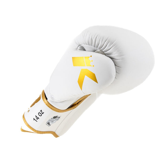 King Pro Boxing Boxing Gloves BGK - White/Gold
