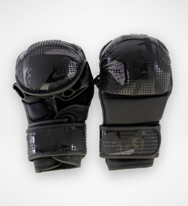 King Pro Boxing MMA Gloves Sparring Shogun - Black/Black