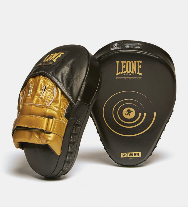 Leone Hand Pads Power Line - Black/Gold