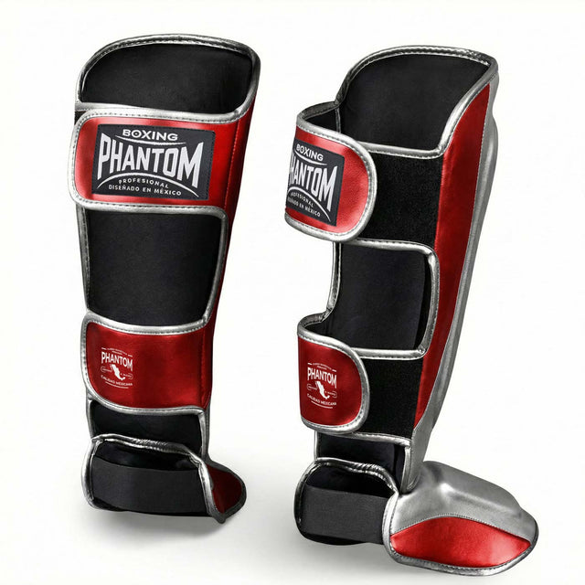 Phantom Athletics Scheenbeschermers Mexico - Zilver/Rood
