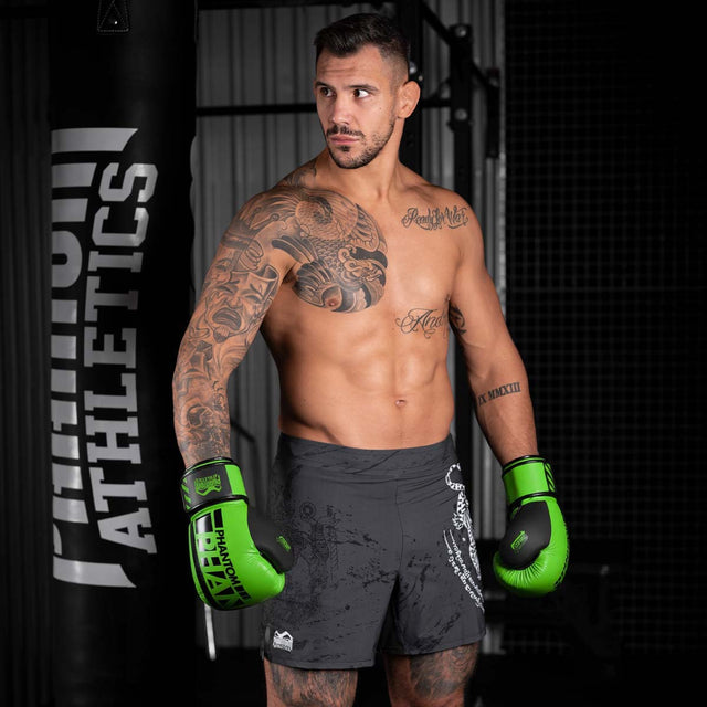 Boxerské rukavice Phantom Athletics APEX – Neon Zelené