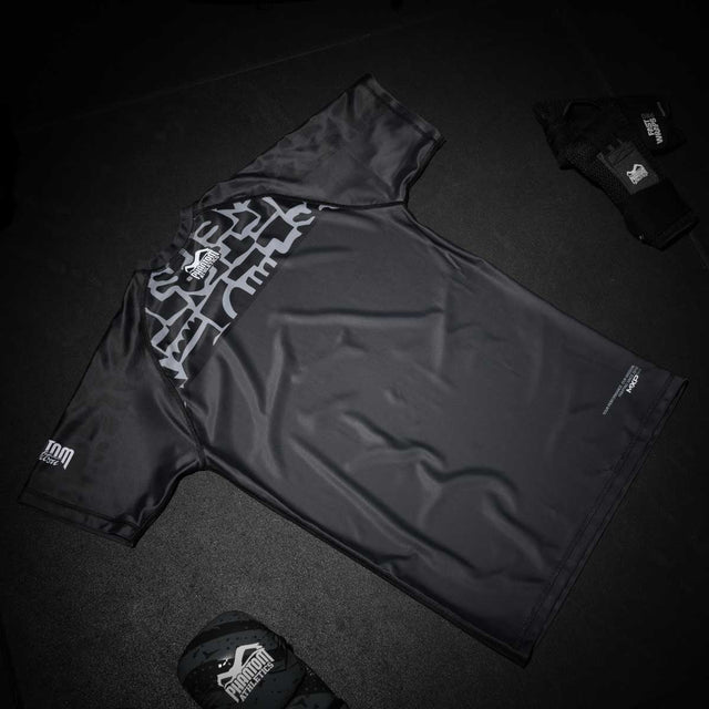 Phantom Athletics Rashguard Groundgame – Black/Grey