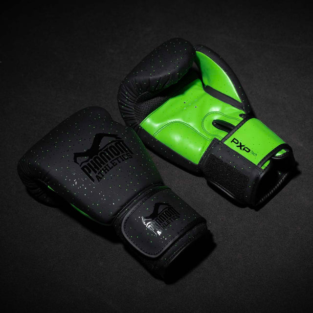 Phantom Athletics Boxing gloves Galaxy – Black/Neon Green