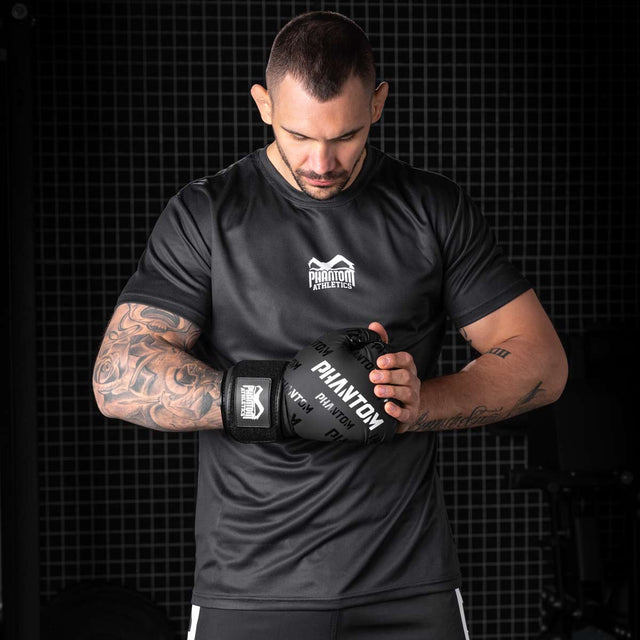 Phantom Athletics Boxing gloves Velcro – Black/White