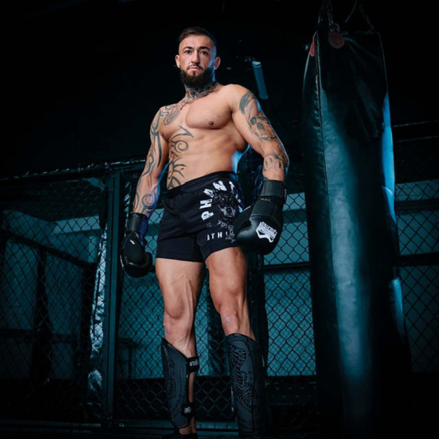 Phantom Athletics MMA Shorts Fusion Dobermann – Black