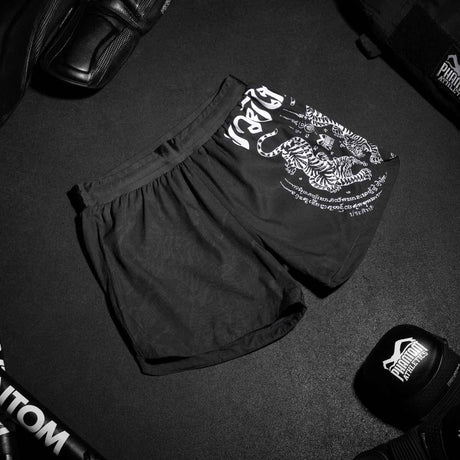 Pantalones de Muay Thai Phantom Athletics Fusion – Negro