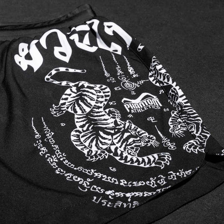 Pantalones de Muay Thai Phantom Athletics Fusion – Negro