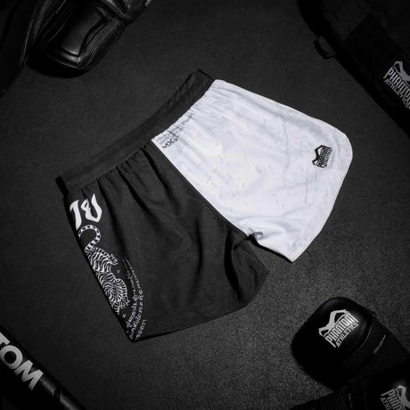 Phantom Athletics Muay Thai-shorts Fusion – Svart/Vit