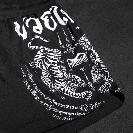 Phantom Athletics Muay Thai-shorts Fusion – Svart/Vit