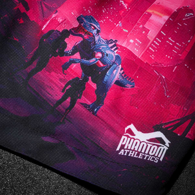 Phantom Athletics MMA Shorts FUSION-R – Purple/Blue