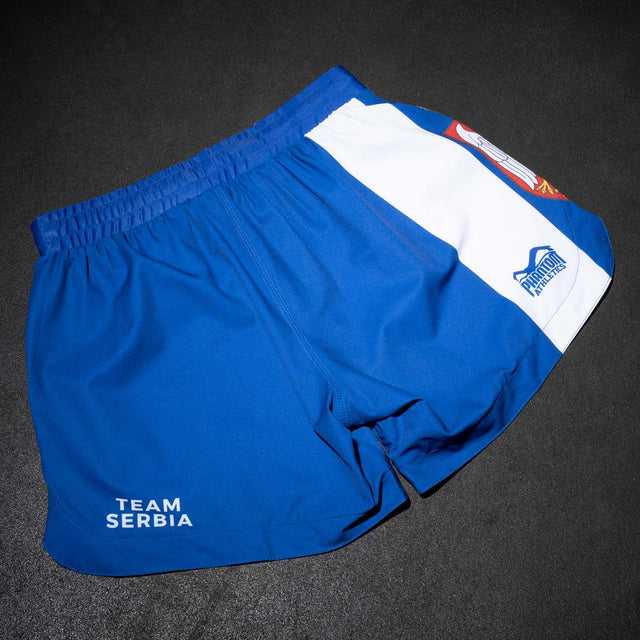 Phantom Athletics MMA Shorts Fusion-R Team Serbia – Red/White/Blue