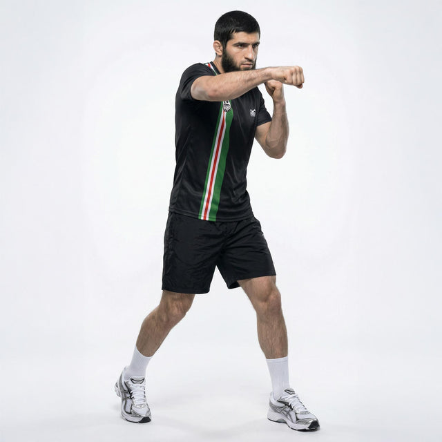 Phantom Athletics EVO+ Team Chechnya Training T-shirt – Black/Green