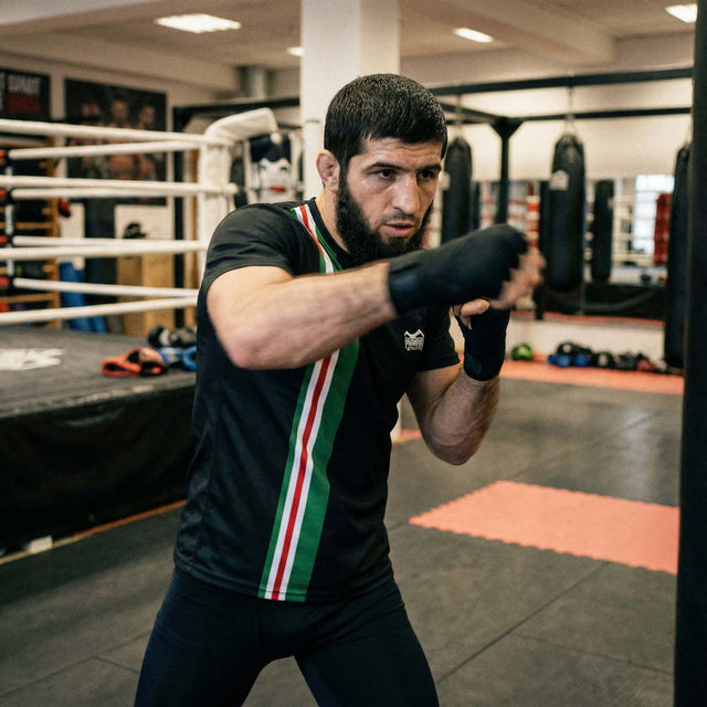 Phantom Athletics EVO+ Team Chechnya Training T-shirt – Black/Green