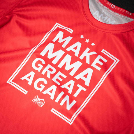 Phantom Athletics Trainingsshirt EVO Make MMA Great Again - Rood